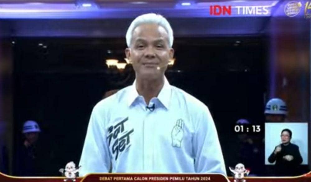 Debat Capres, Ganjar Singgung Perjuangan Keras Disabilitas di NTB