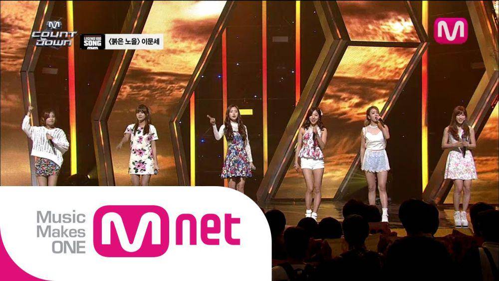 cuplikan penampilan Apink (youtube.com/Mnet K-POP)