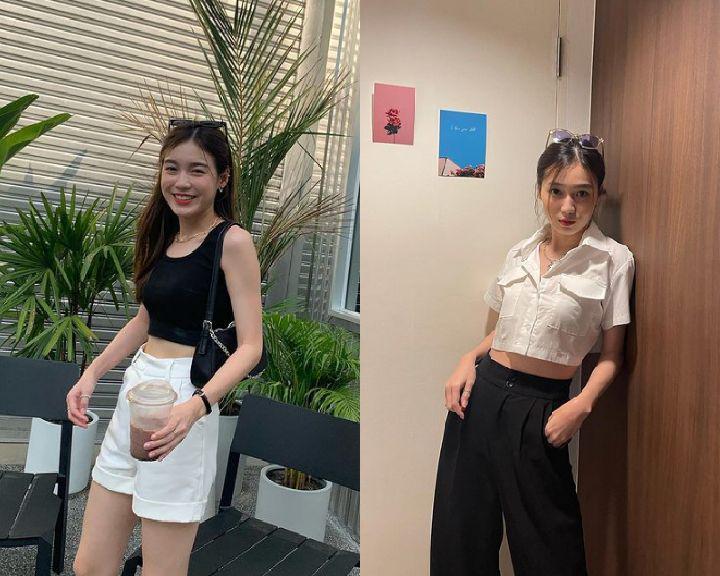 10 Inspirasi Outfit Monokrom ala Love Pattranite, Stylish Abis!