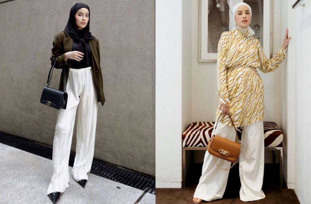 9 Ide Outfit Hijab Formal ala Aghnia Punjabi, Simple buat ke Kantor!