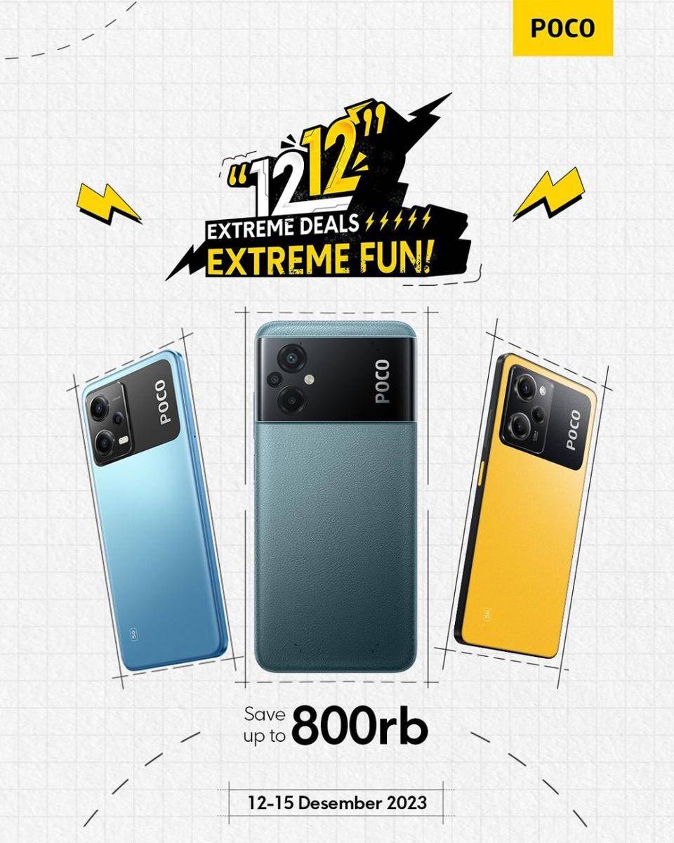 Promo 12.12 POCO Phone 2023 (instagram.com/poco_id)