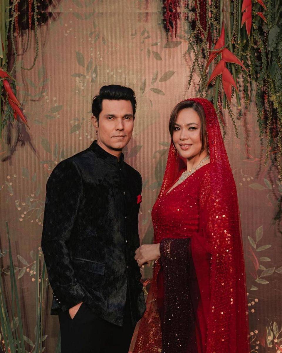Randeep Hooda dan istri