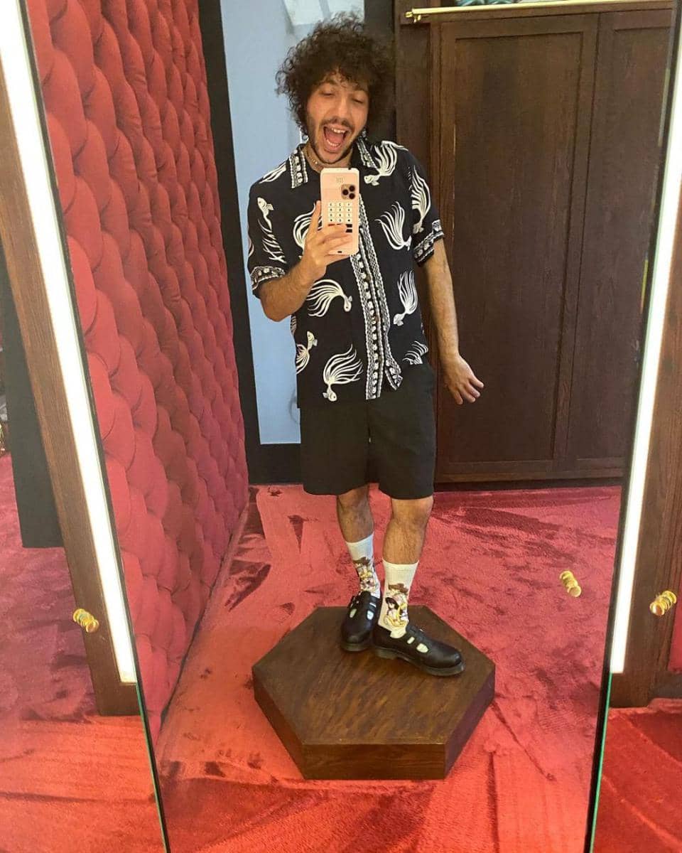 Gaya OOTD Benny Blanco (instagram.com/itsbennyblanco)