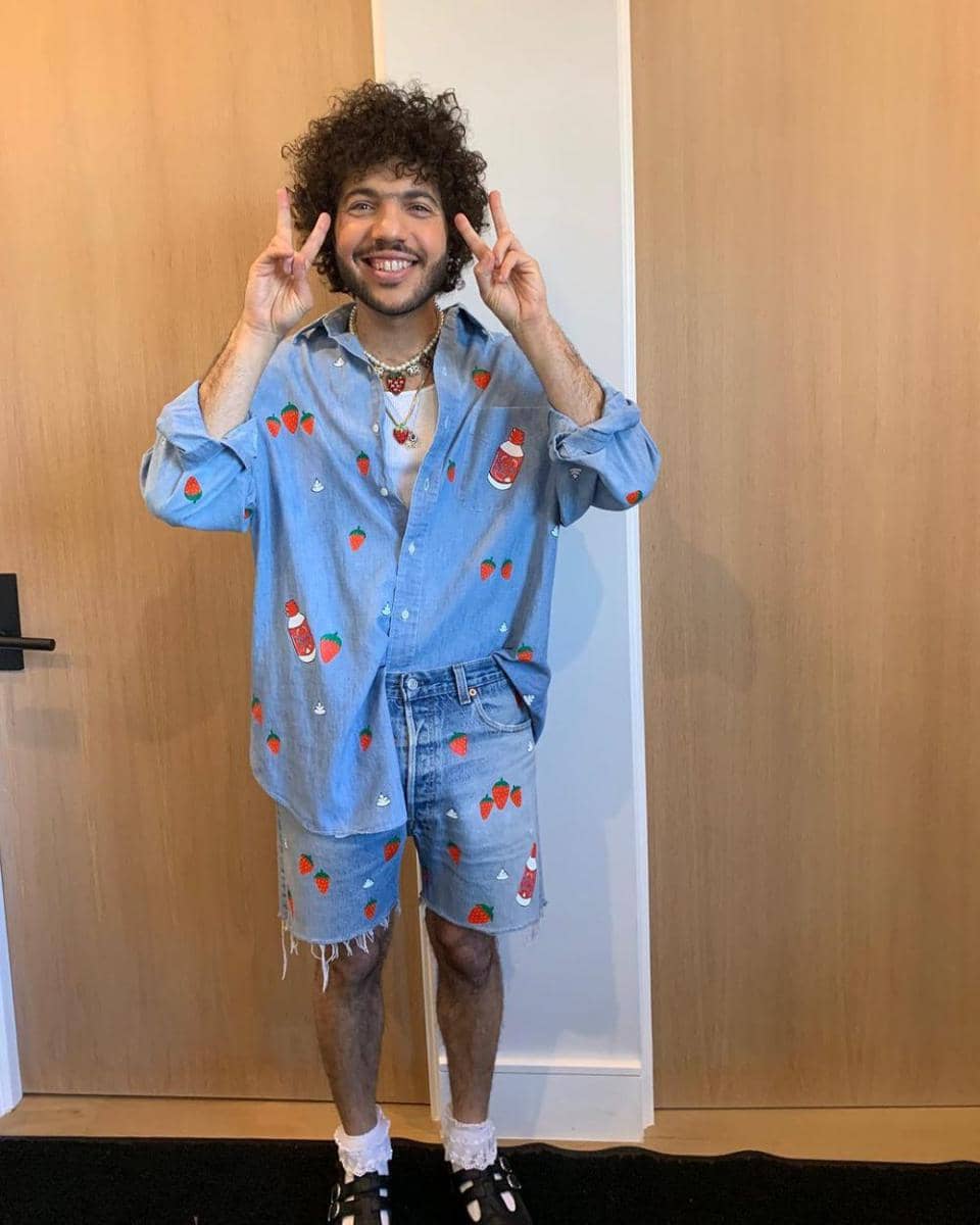 Gaya OOTD Benny Blanco (instagram.com/itsbennyblanco)