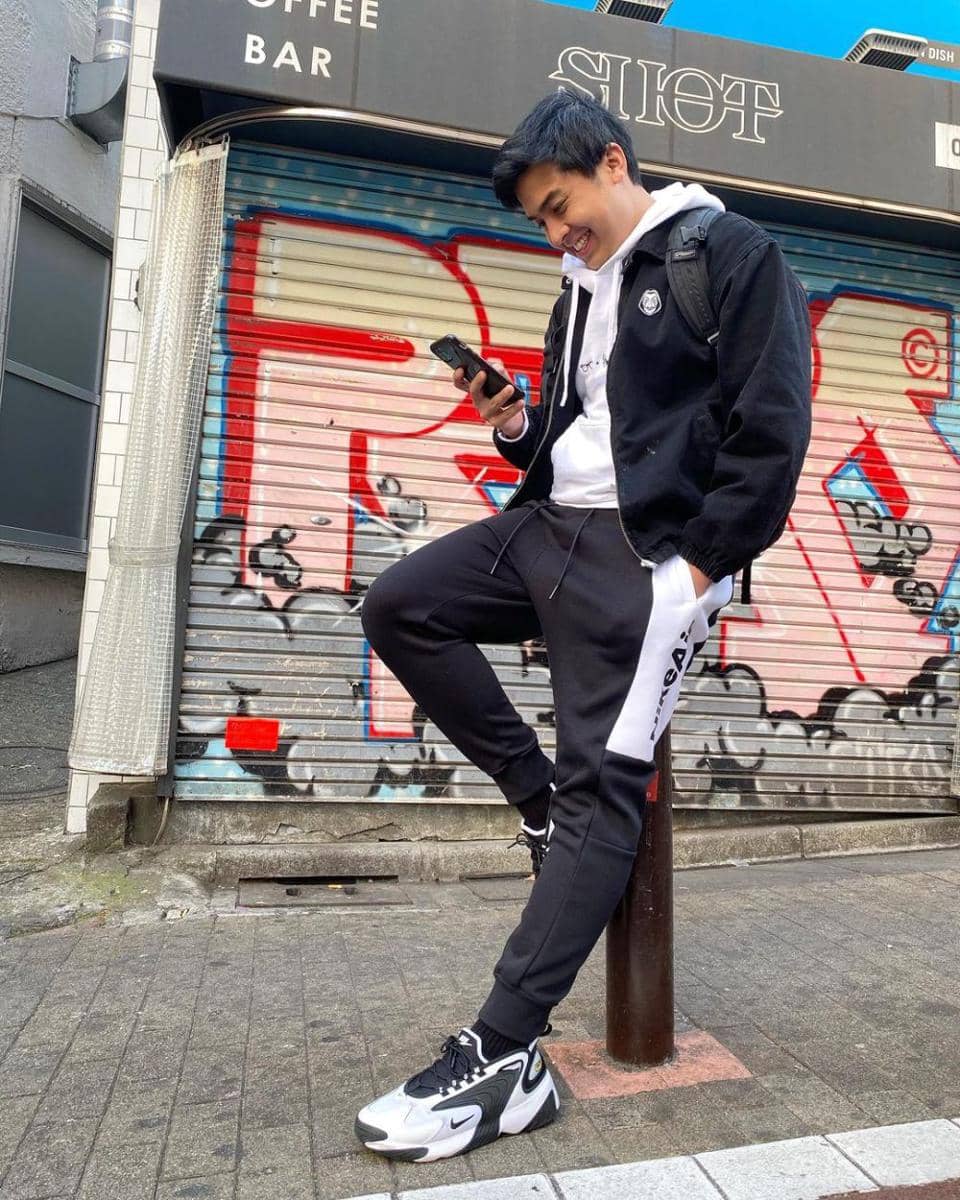 outfit monokrom Jerome Polin (instagram.com/jeromepolin/)