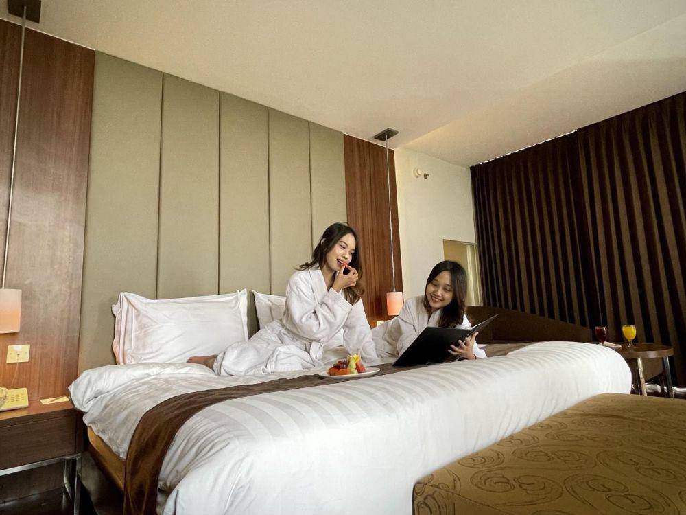 Pengunjung menginap. (Instagram.com/grandcakra)