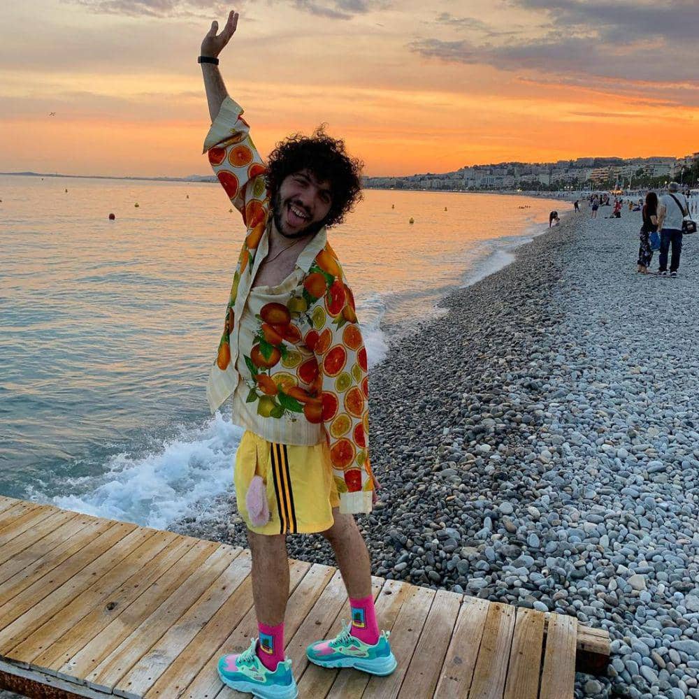 Gaya OOTD Benny Blanco (instagram.com/itsbennyblanco)