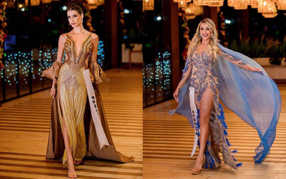 Potret Gaun Malam di Preliminary Miss Supranational Brazil 2024 (instagram.com/missbrasiloficial)