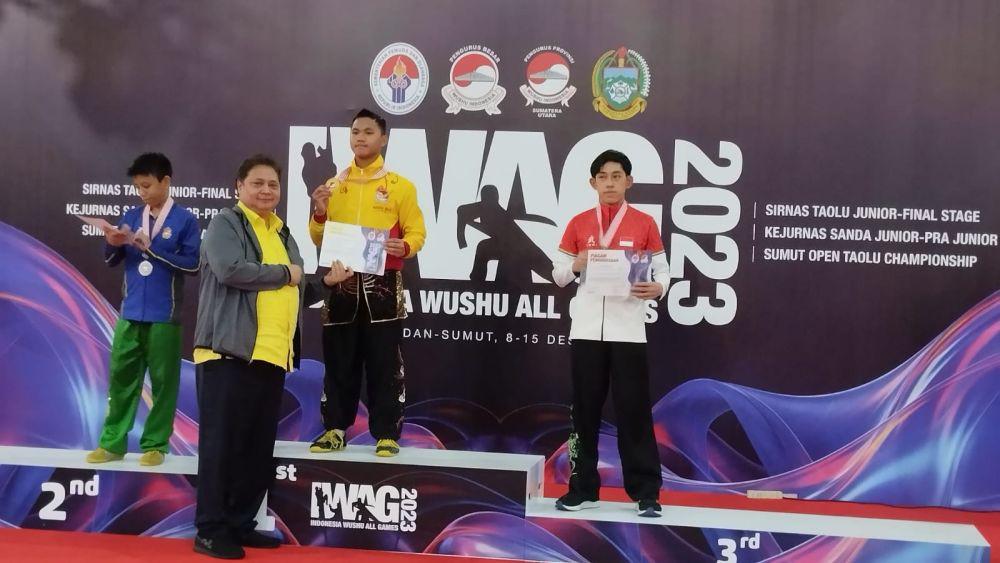 416 Atlet Ramaikan IWAG 2023, Airlangga: Medan Penghasil Atlet Wushu