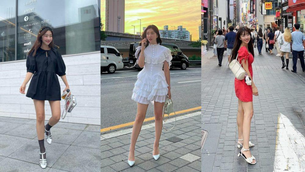 7 Inspirasi OOTD Mini Dress ala Sunny Dahye, Modis dan Trendi!