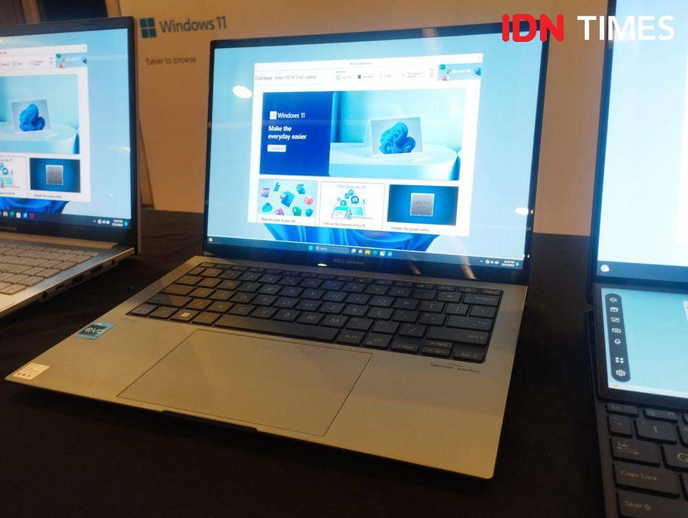Asus perkenalkan laptop Asus Vivobook Go 14 dan Go 15 (IDN Times/Doni Hermawan)