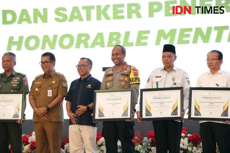 Para penerima penghargaan IKPA tahun anggaran 2023 (IDN Times/Ervan)