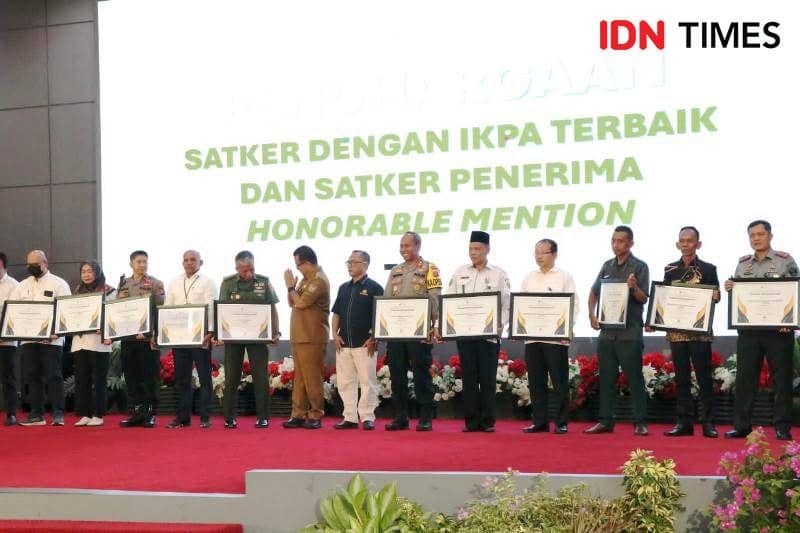 Para penerima penghargaan IKPA tahun anggaran 2023 (IDN Times/Ervan)