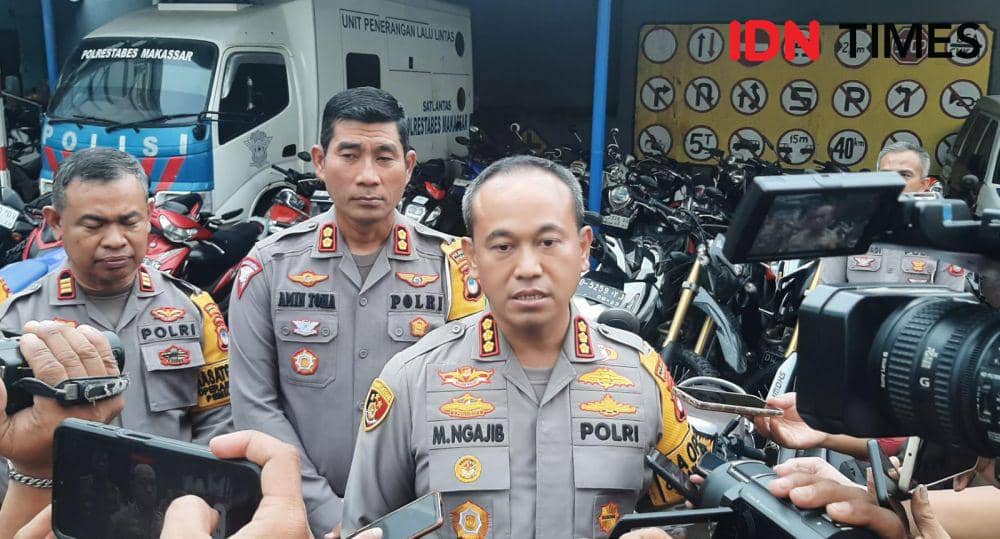 Kapolrestabes Makassar, Kombes Pol Mokhamad Ngajib. IDN Times/Dahrul Amri Lobubun