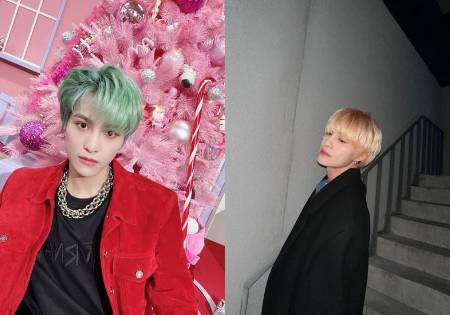 warna rambut ala Yangyang WayV (instagram.com/yangyang_x2)