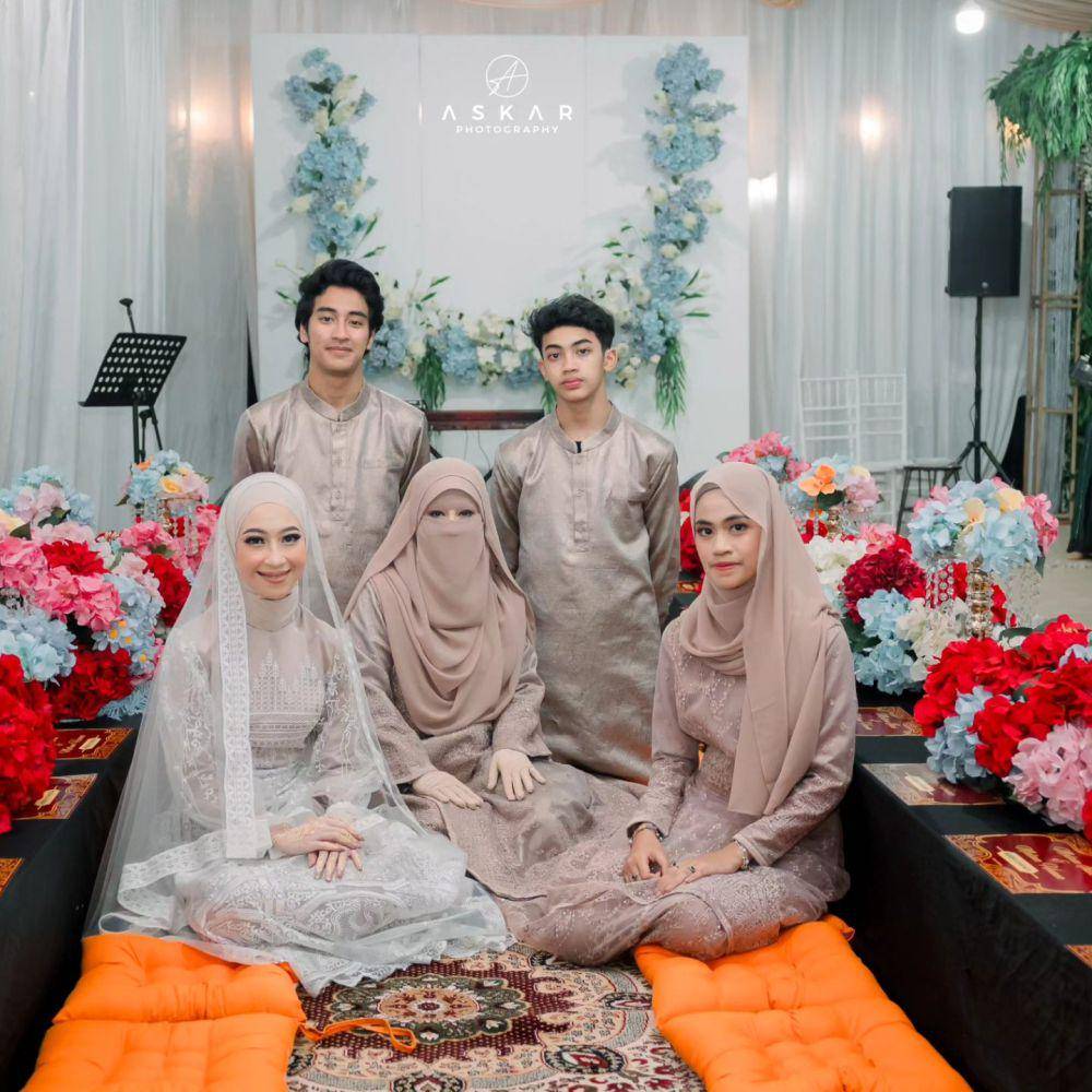 potret malam bainai Adiba Khanza (instagram.com/_ummi_pipik_)