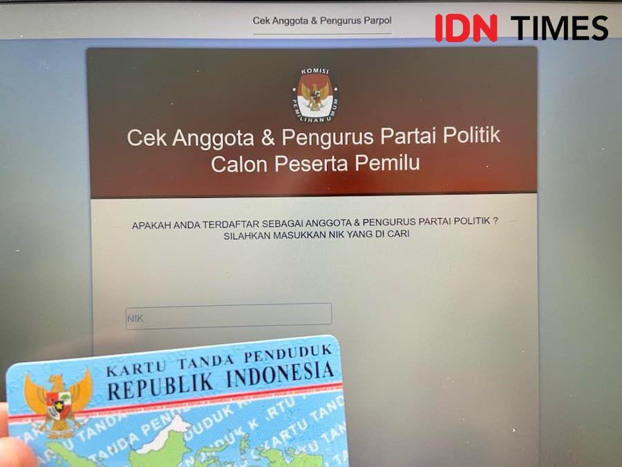 Cara Cek NIK Terdaftar Parpol, Jadi Tahu Jika Disalahgunakan