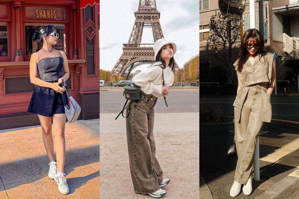 outfit liburan ala Fujianti Utami (instagram.com/fuji_an)