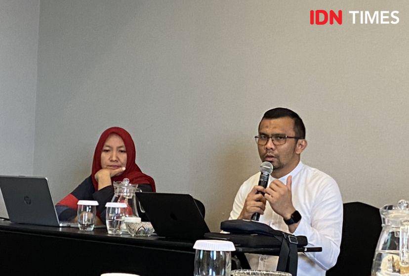 Konprensi pers pernytaaan bersama upaya kolaborasi penanggulangan TB di Medan (IDN Times/Indah Permata Sari)