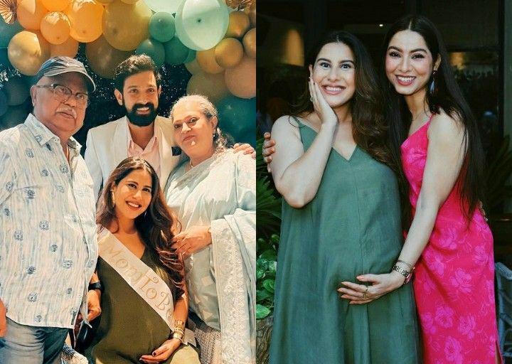 9 Momen Meriah Baby Shower Sheetal Thakur, Istri Vikrant Massey