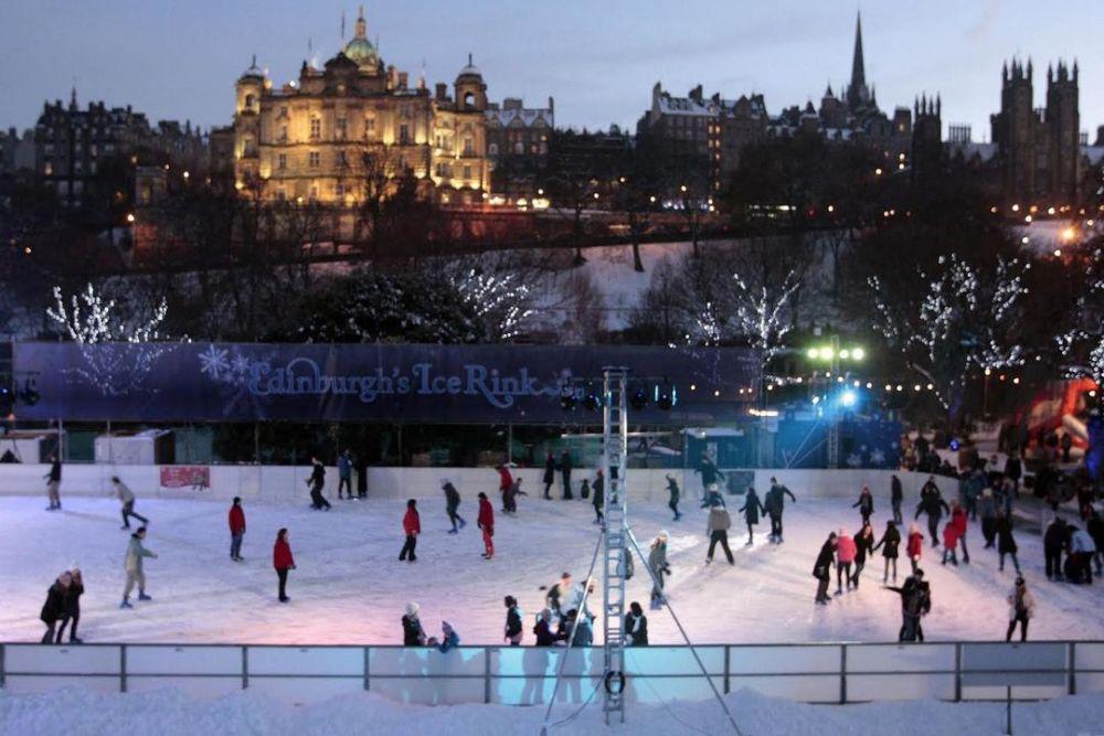 potret suasana Natal di Edinburgh (instagram.com/edinburghlive)
