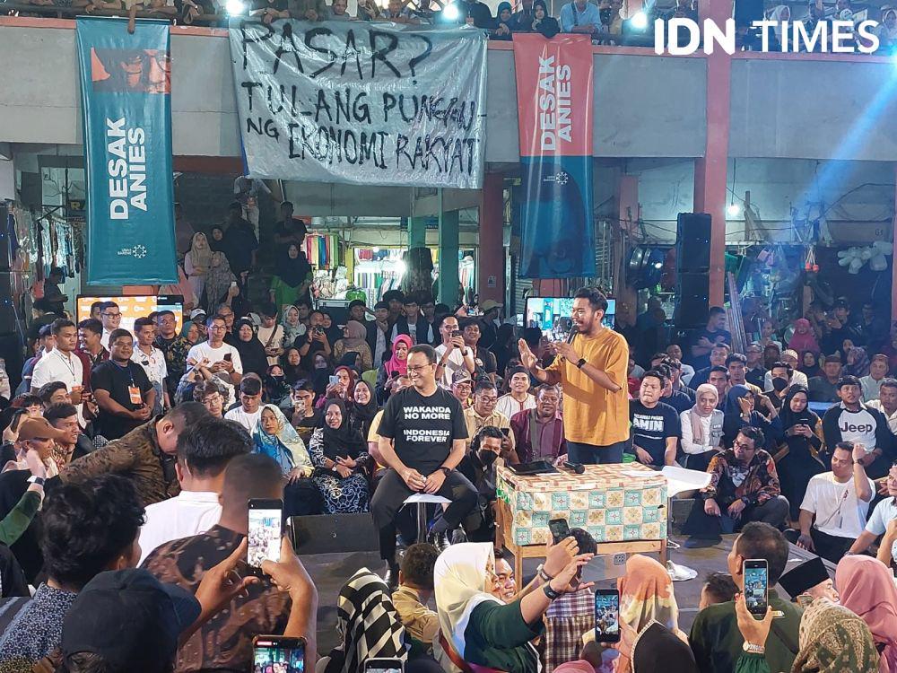 Bikin Gebrakan Baru, AMIN Gelar Desak Anies di Pasar Tradisional Riau
