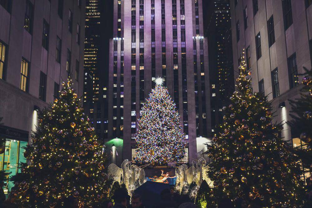 ilustrasi Natal di New York (unsplash.com/Alex Haney)