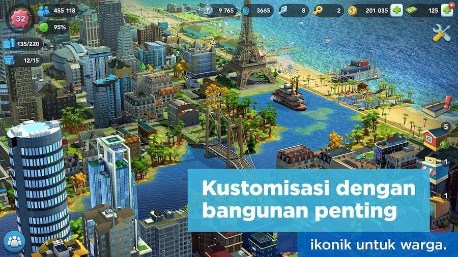 ilustrasi SimCity BuildIt (play.google.com/Electronic Arts)
