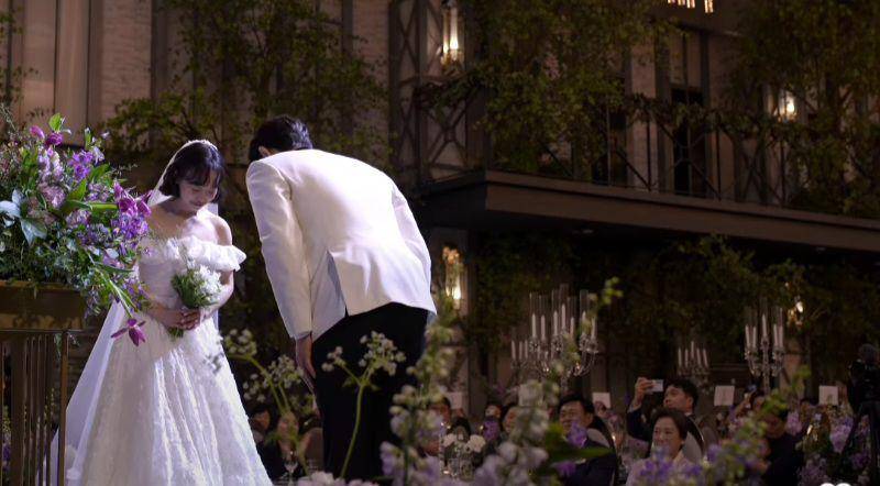 momen pernikahan Bae Doo Hoon Forstella dan Kang Yeon Jung (instagramm.com/weddingme_official)