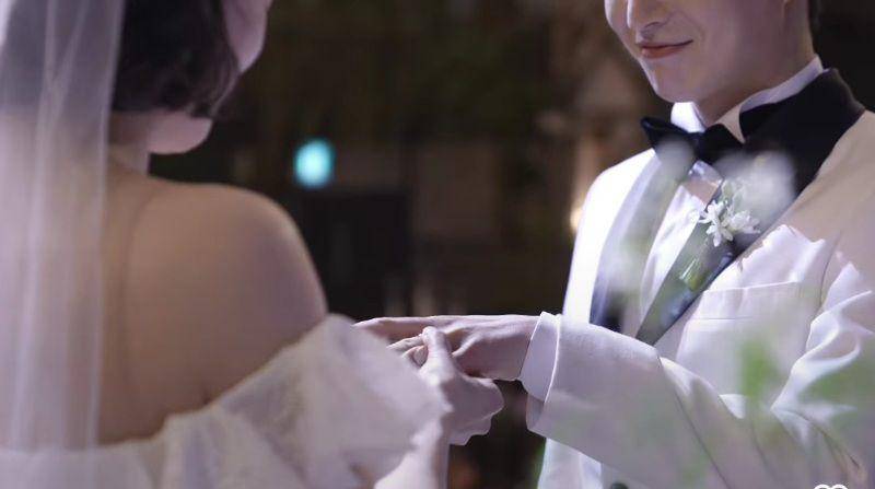 momen pernikahan Bae Doo Hoon Forstella dan Kang Yeon Jung (instagramm.com/weddingme_official)