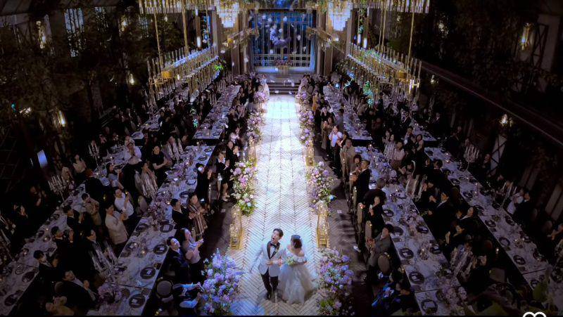 momen pernikahan Bae Doo Hoon Forstella dan Kang Yeon Jung (instagramm.com/weddingme_official)