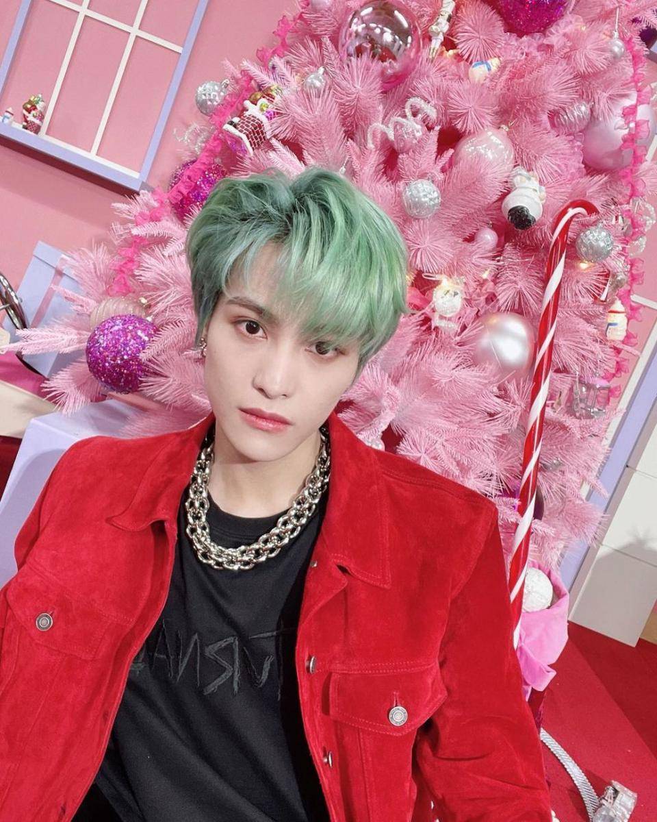 warna rambut ala Yangyang WayV (instagram.com/yangyang_x2)