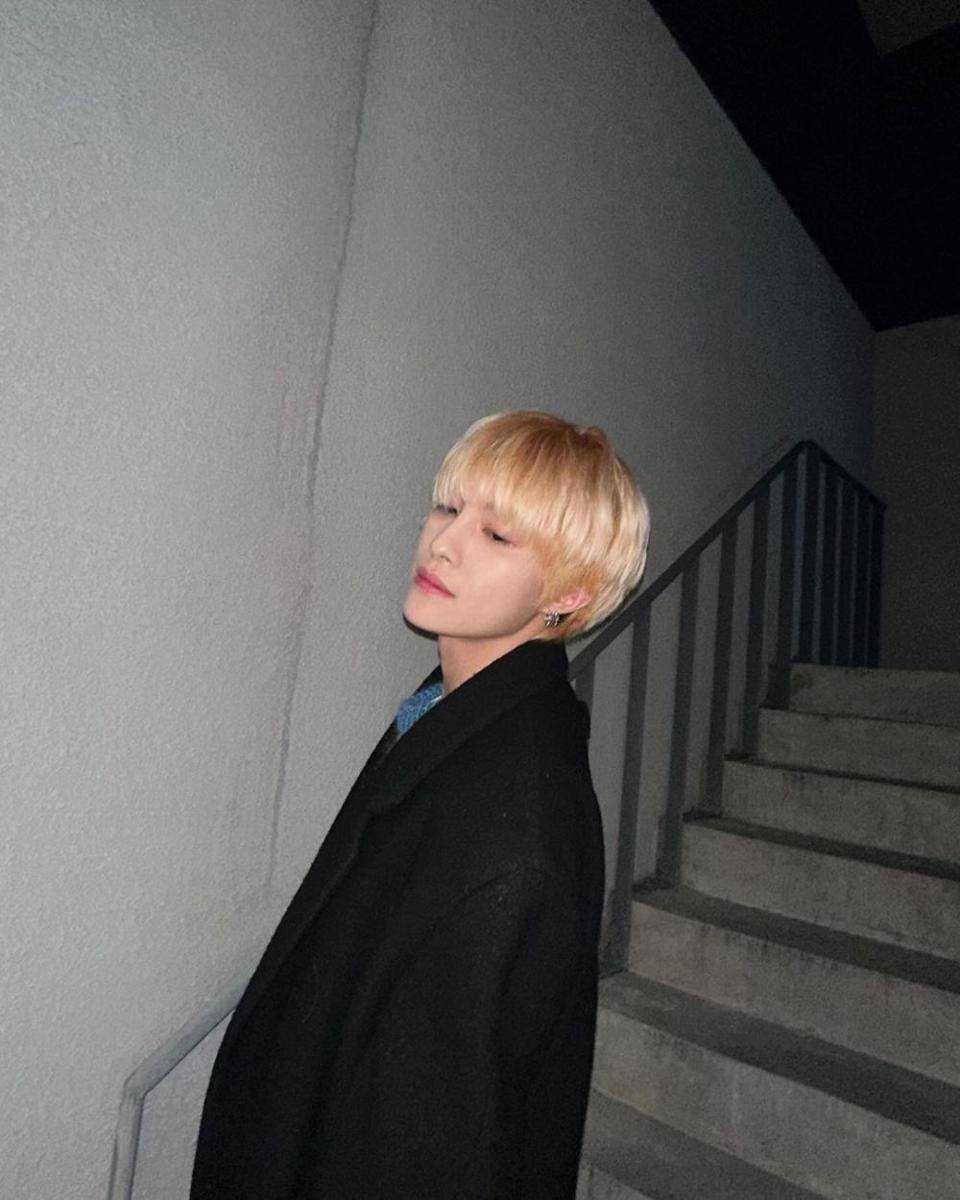 warna rambut ala Yangyang WayV (instagram.com/yangyang_x2)