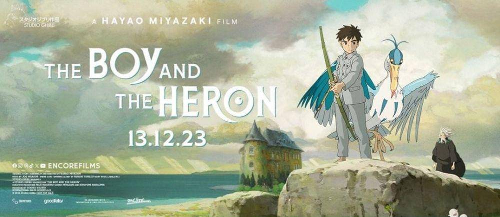 poster jadwal rilis The Boy and The Heron (dok. instagram/ encorefilms)