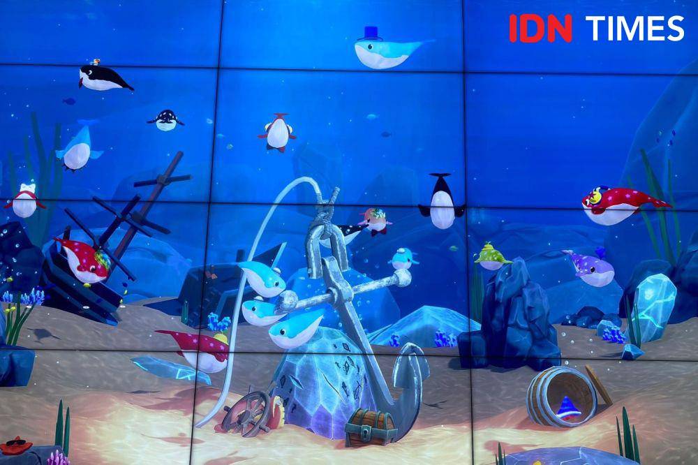 Museum Whale Fantasium (IDN Times/Besse Fadhilah)
