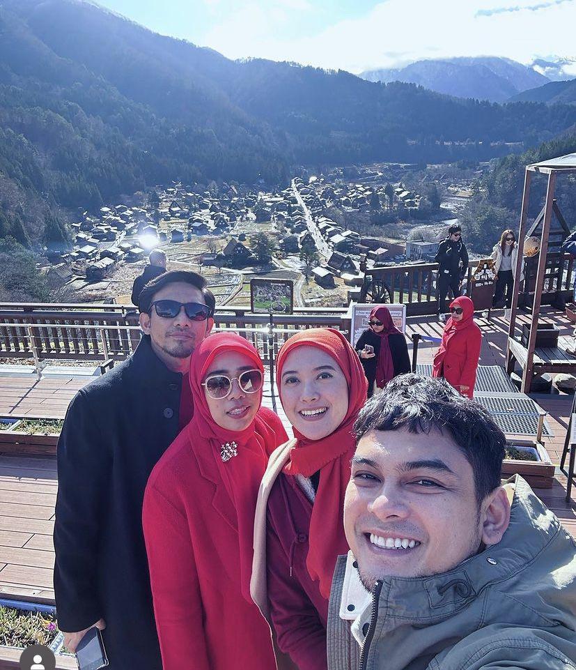 momen liburan Ridwan Ghany dan Adhitya Putri ke Jepang (instagram.com/ridwanghany)