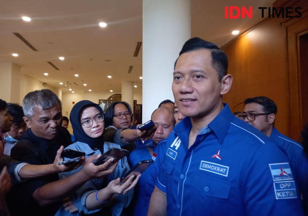 Ketua Umum Partai Demokrat, Agus Harimurti Yudhoyono. (IDN Times/Herlambang Jati Kusumo)