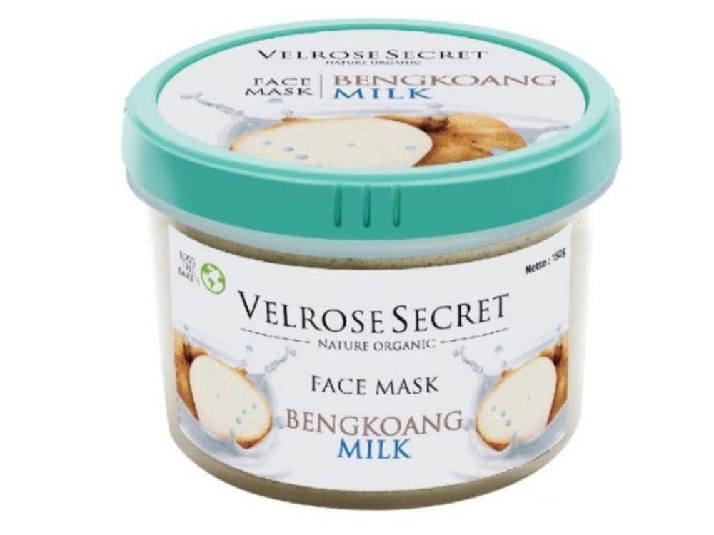 VELROSE SECRET Face Mask Bengkoang Milk (tokopedia.com/twilley-id)