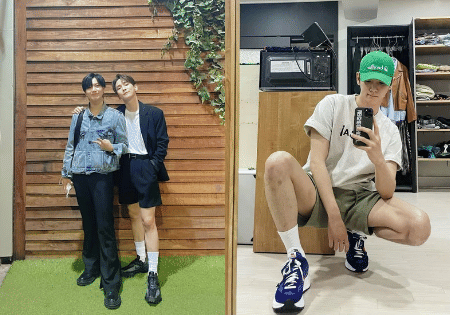 9 Mix and Match Short Pants ala Key SHINee  Tampil Modis dan Kece!