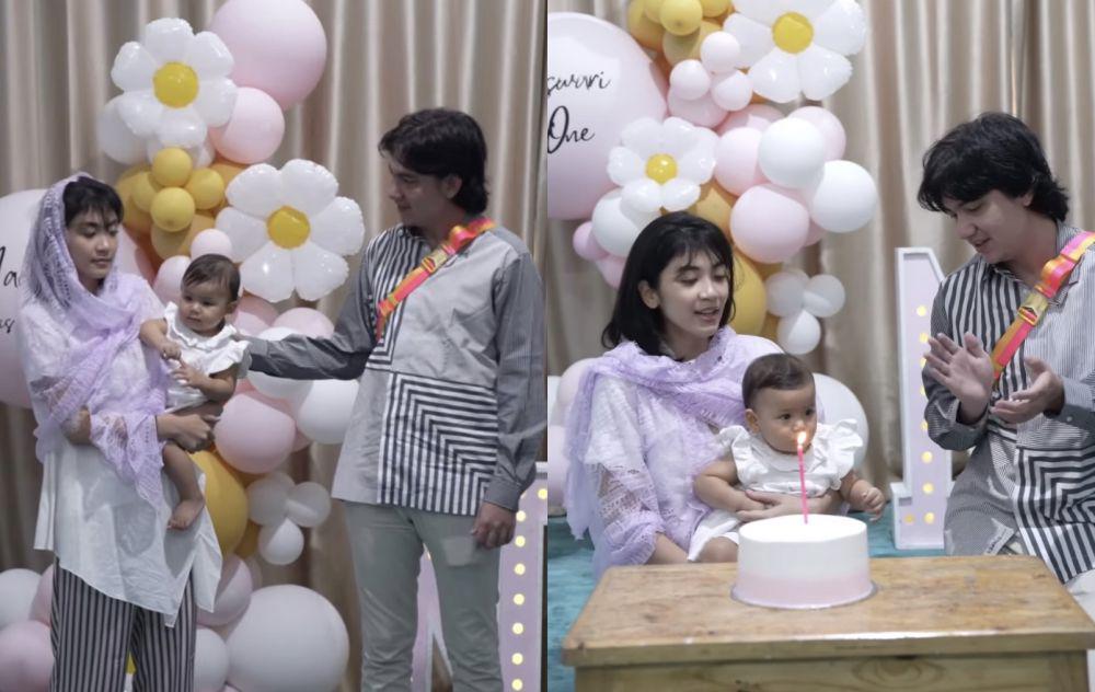 7 Potret Adipati dan Canti Rayakan Ultah Pertama Anak di Panti Asuhan