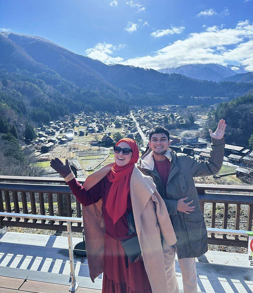 momen liburan Ridwan Ghany dan Adhitya Putri ke Jepang (instagram.com/ridwanghany)