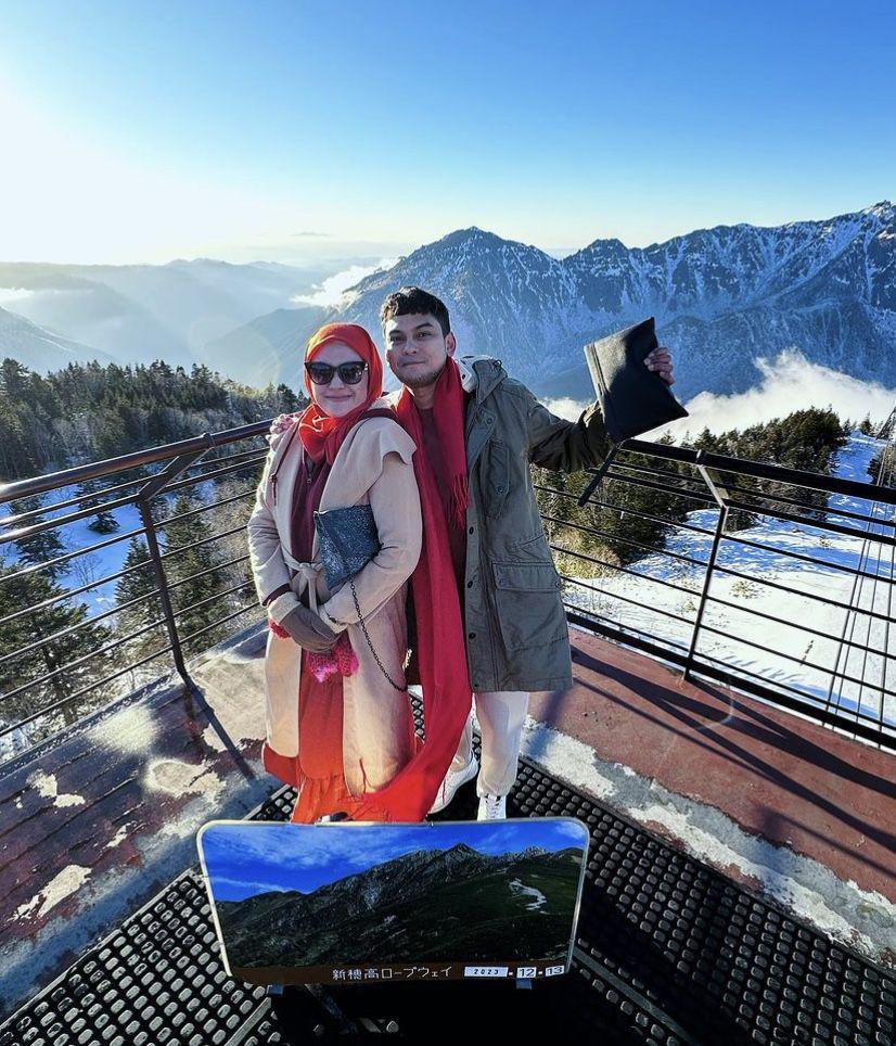 momen liburan Ridwan Ghany dan Adhitya Putri ke Jepang (instagram.com/ridwanghany)