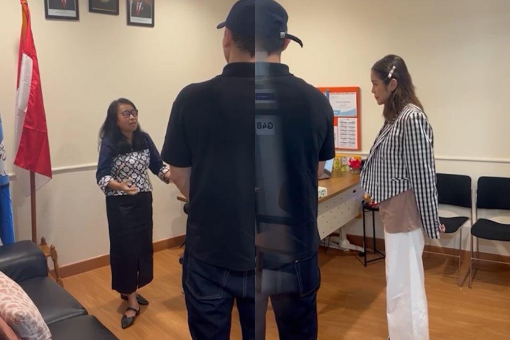 potret Jessica Iskandar ambil rapor El Barack (instagram.com/inijedar)