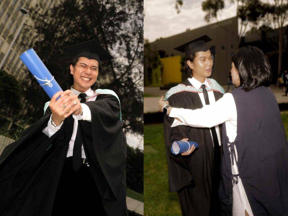 8 Momen Wisuda Iqbal Ramadhan, Lulus dari Monash University!