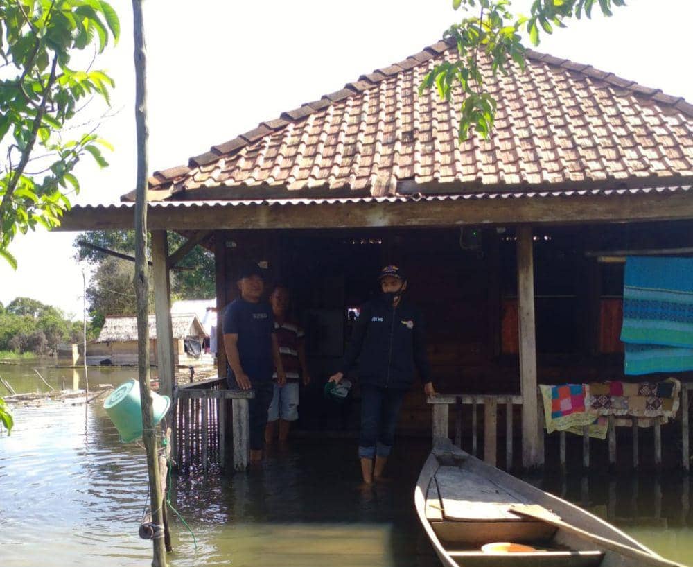 Sungai Komering Meluap, 93 KK Terdampak Banjir