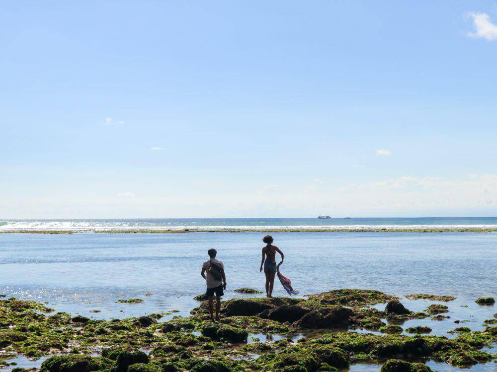 Salah satu spot foto di Pantai Inpossible (Dok.Pribadi/Natalia Indah)