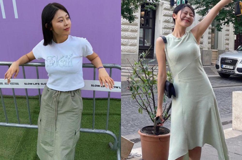 7 Inspirasi OOTD ala Choi Hye Seon, Sang Peserta Single's Inferno 3
