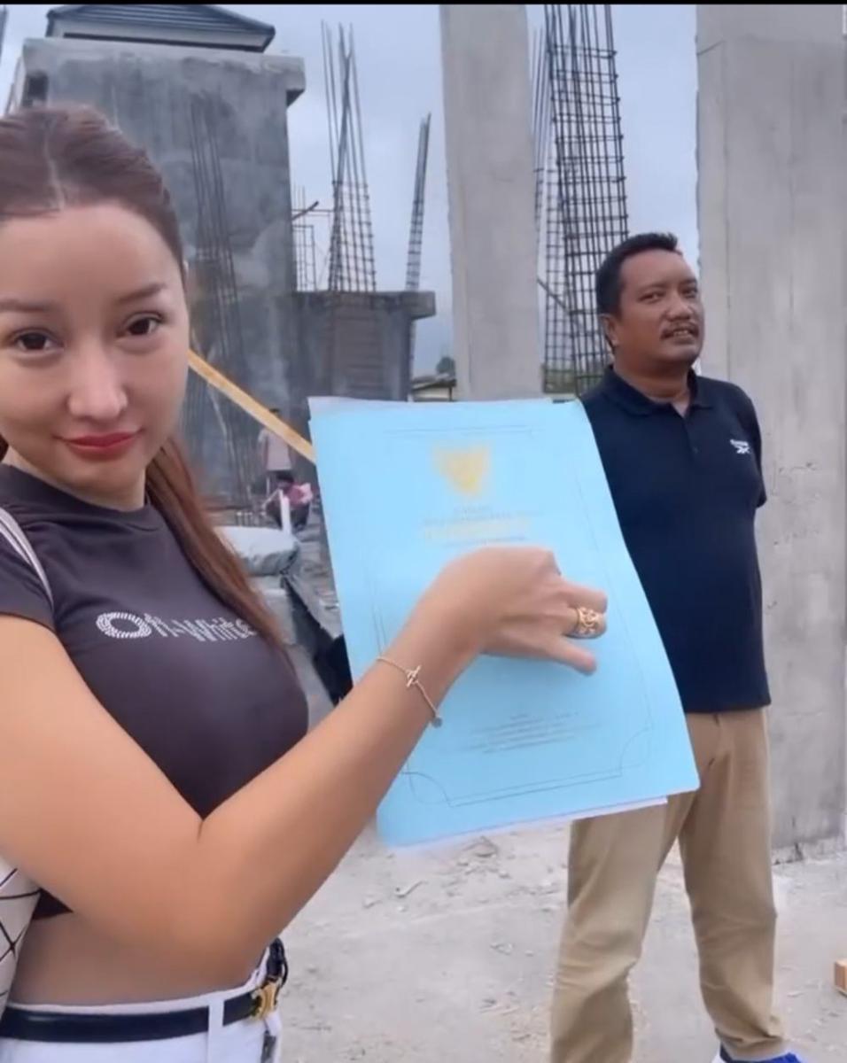 potret pembangunan villa Lucinta Luna di Canggu (instagram.com/lucintaluna_manjalita)