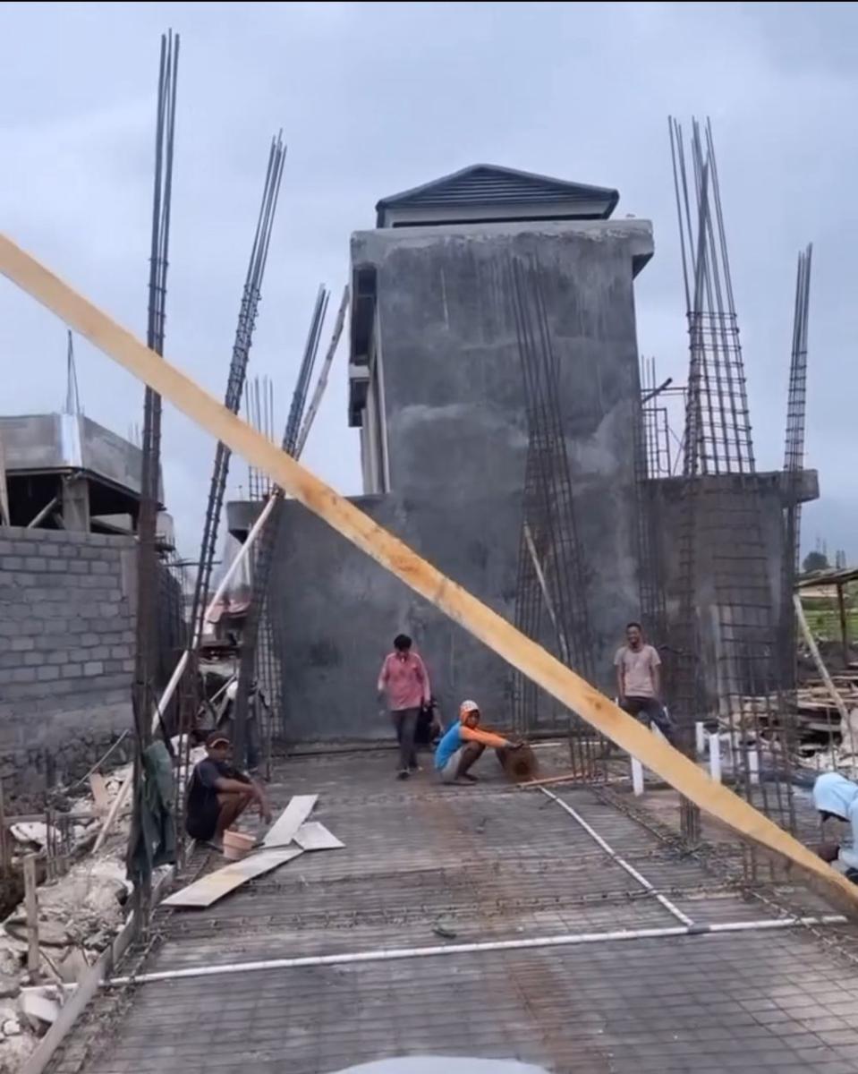 potret pembangunan villa Lucinta Luna di Canggu (instagram.com/lucintaluna_manjalita)