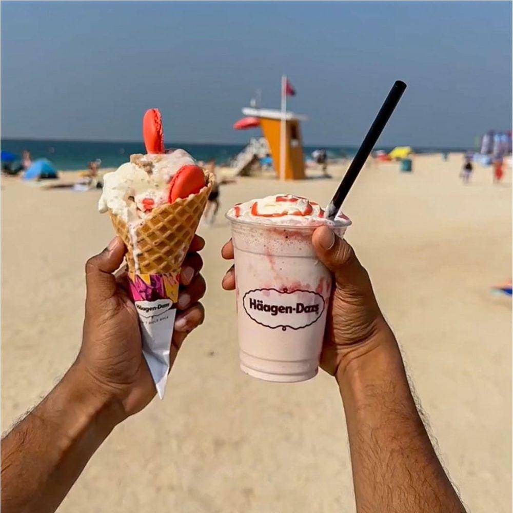 ilustrasi Pantai Kite di Dubai (instagram.com/kitebeachdubai)